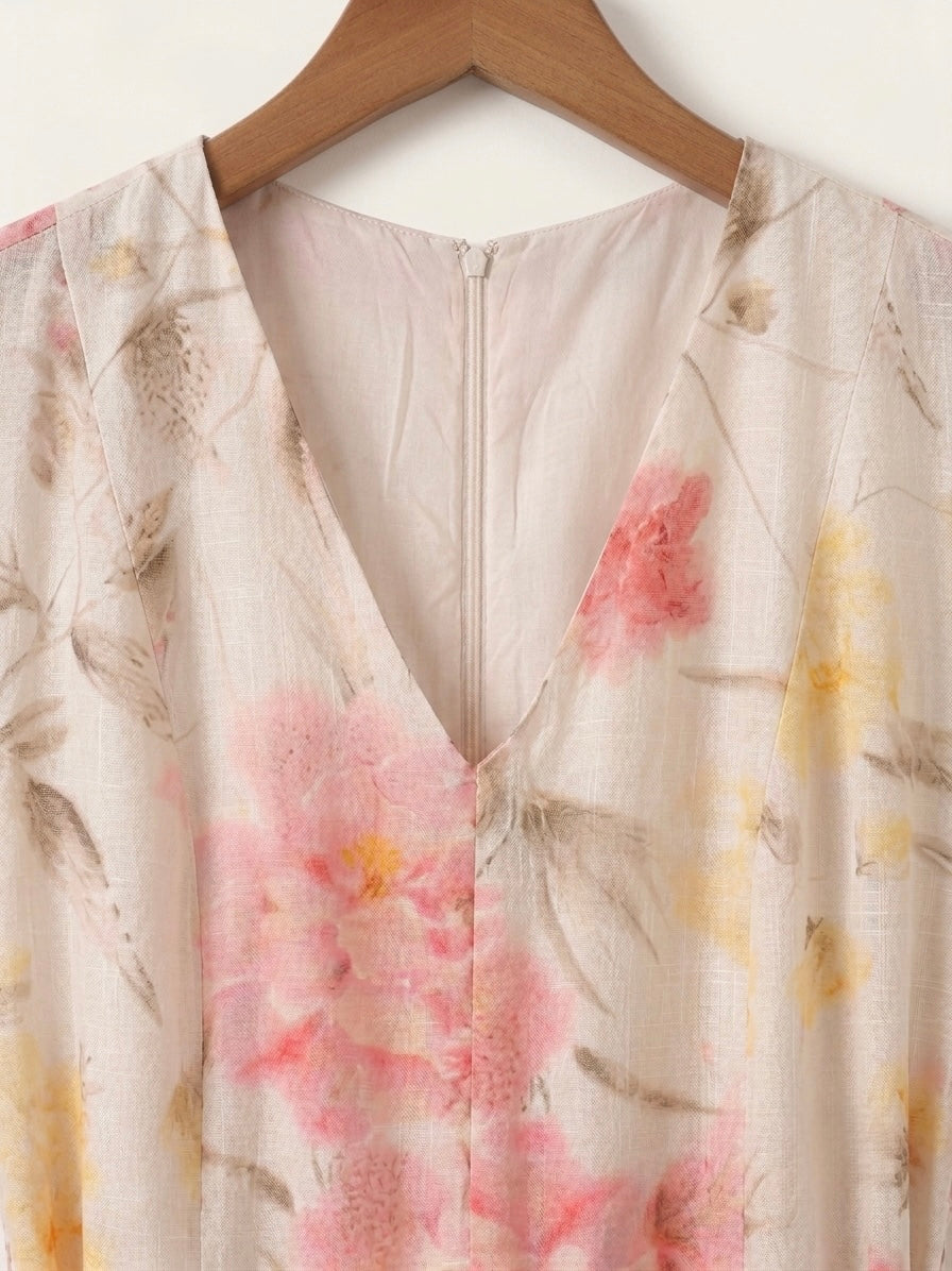 Robe Midi Aquarelle